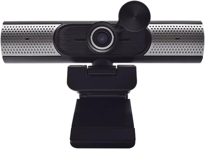 Webcam 1080P With Microphone- Lens Cover Noise Cancelling