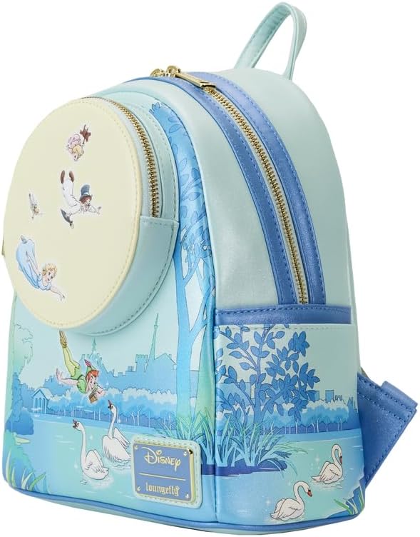 Loungefly Disney Peter Pan You Can Fly Glow Double Strap Shoulder Bag, Multi