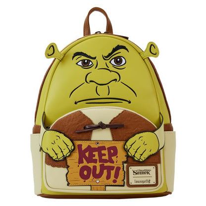Loungefly Dreamworks Shrek Keep Out Cosplay Mini Backpack Multi