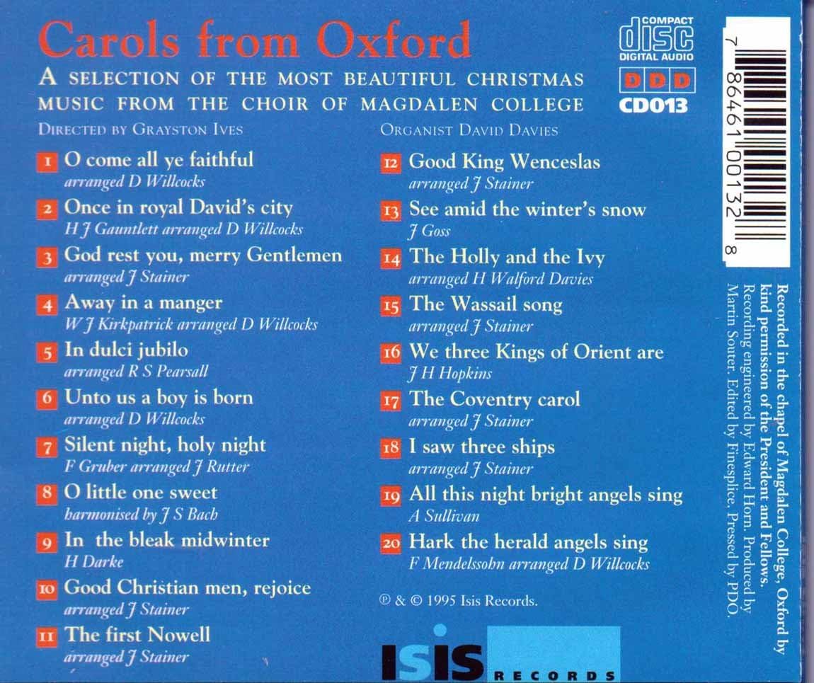 Carols from Oxford
