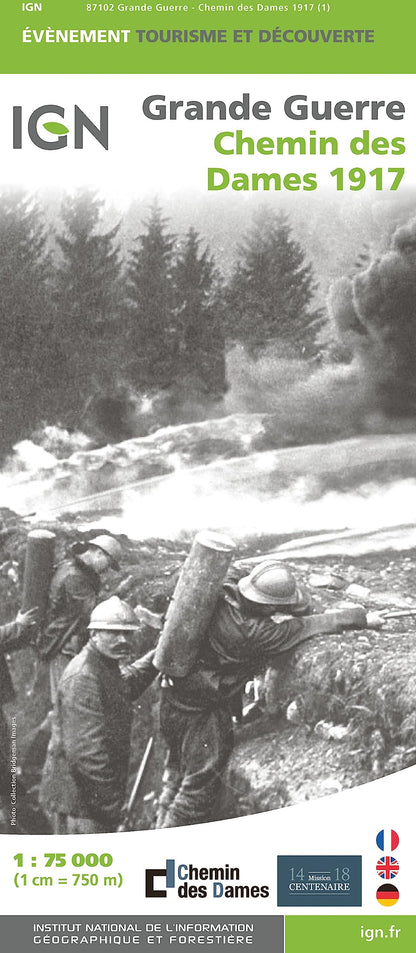 Chemin des Dames - 1917 Grande Guerre