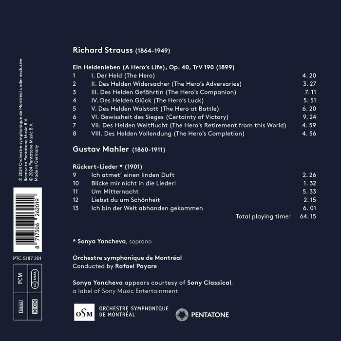 Strauss: Ein Heldenleben/Mahler: Rückert-Lieder