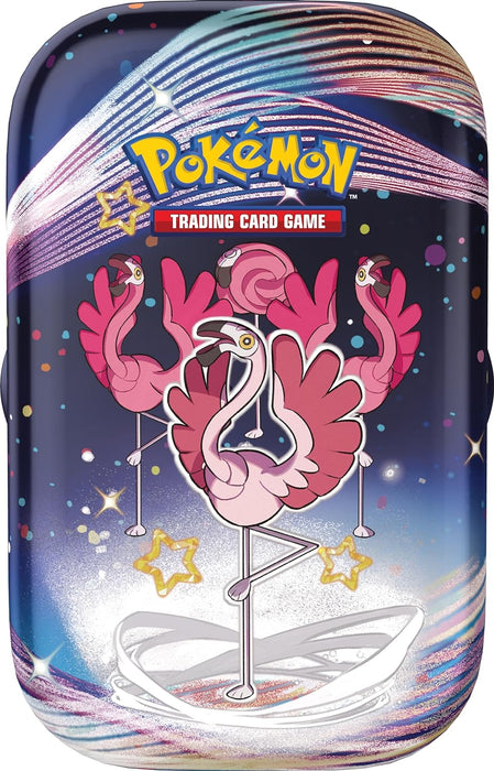 Pokémon TCG - Scarlet & Violet - Paldean Fates Mini Tin (Maushold/Smoliv/Tinkatink/Finizen/Flamigo - 1x random