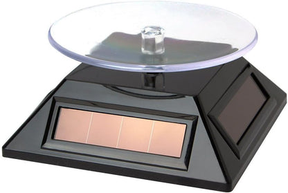 Solar Spinner Turntable for Action Figure Solar Powered 10x10x4.2cm