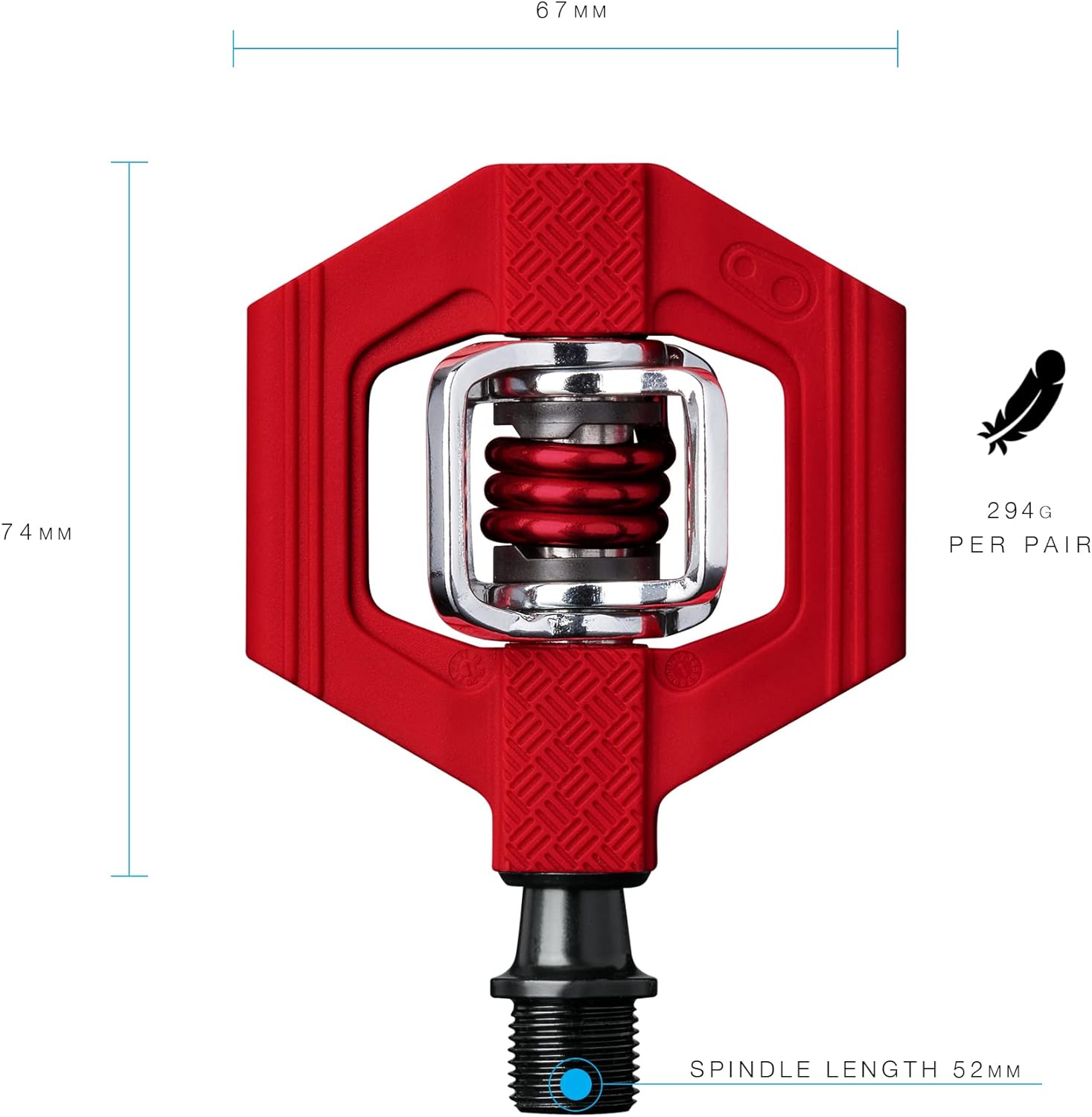 Crank Brothers 'CRANKBROTHERS Laufradsatz candy1-Pedal MTB Unisex Erwachsene