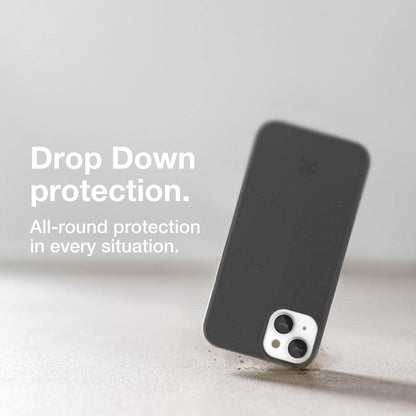 Woodcessories - Mobile phone case compatible with iPhone 13 Mini case black - sustainable from plants