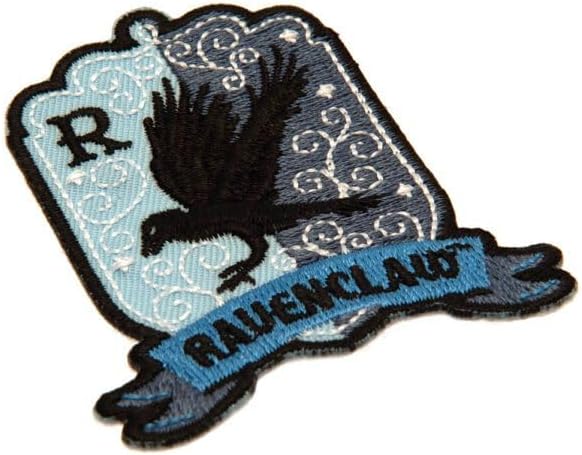 Harry Potter Ravenclaw Iron On Patch (One Size) (Blue/Black