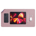 SATECHI Dual Sided Eco-Leather Deskmate - Desk Blotter & Protector - Safe for Lacquered & Varnished Wooden Surfaces (Pink/Purple)
