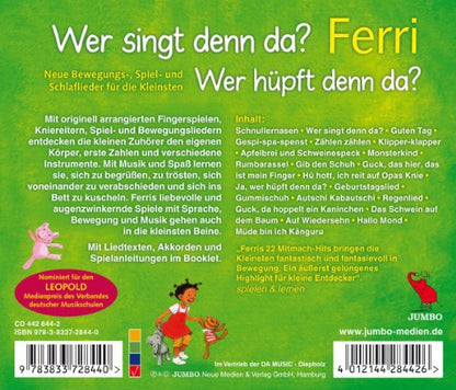 Wer Singt Denn Da? Wer Hüpft Denn Da? Spiel-und B