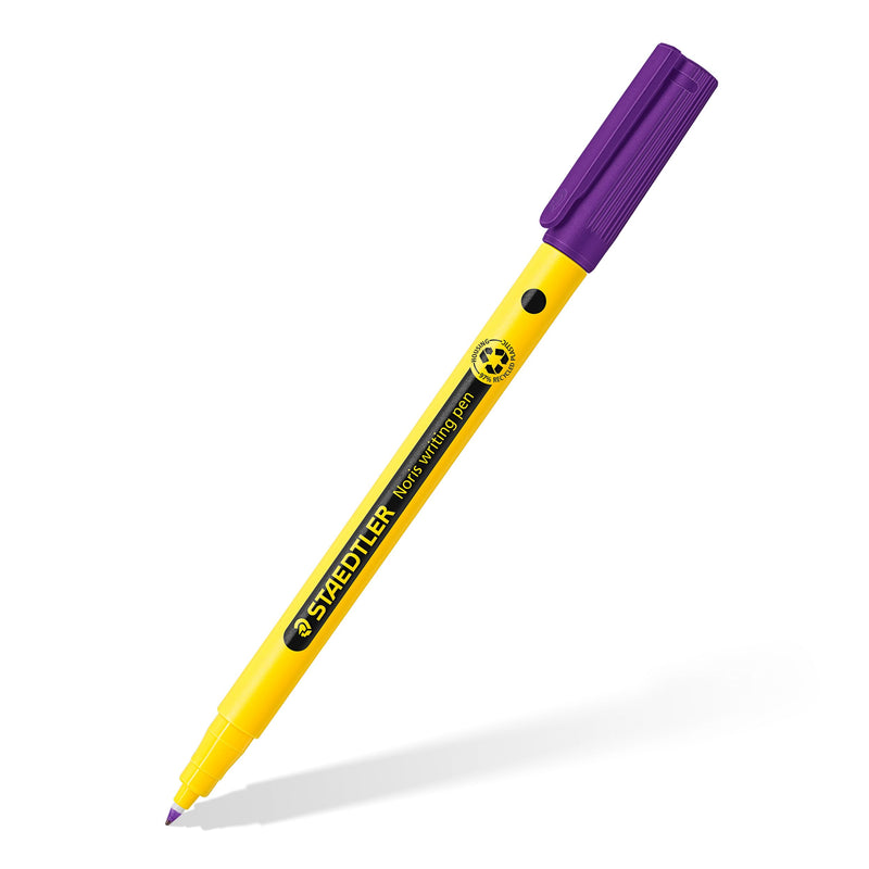 STAEDTLER 307-6 Noris Handwriting Pen - Violet (Box of 10
