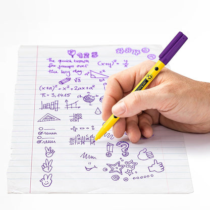 STAEDTLER 307-6 Noris Handwriting Pen - Violet (Box of 10