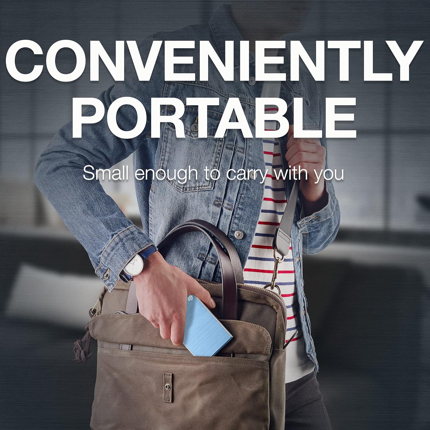 SEAGATE One Touch 1To External HDD Light Blue 1TB One Touch