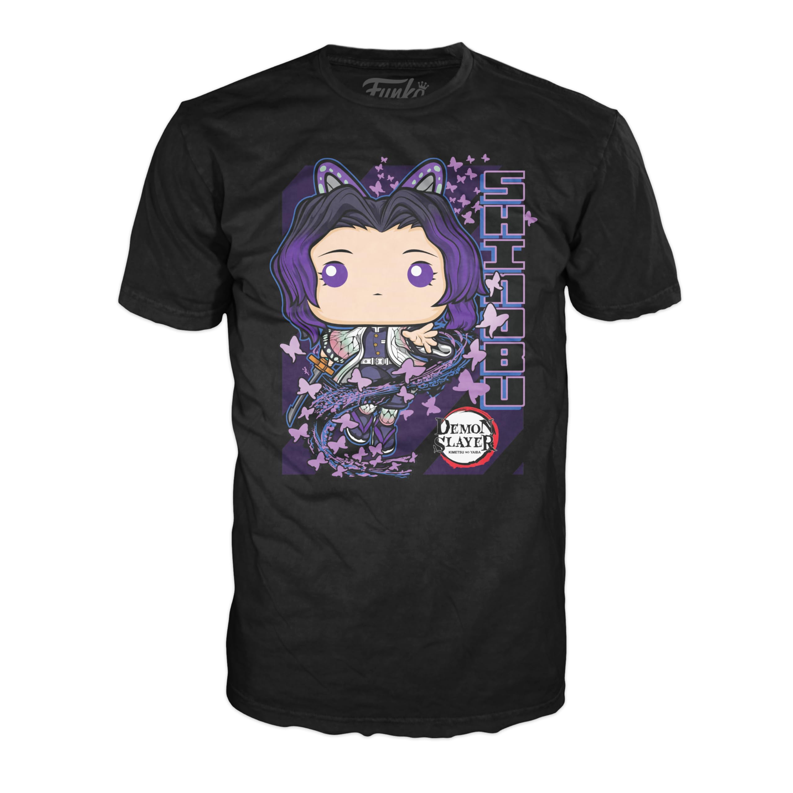 Funko Boxed Tee: Demon Slayer - Rengoku Final Battle - Medium - T-Shirt - Clothes - Gift Idea - Short Sleeve Top for Adults Unisex Men and Women - Official Merchandise Fans