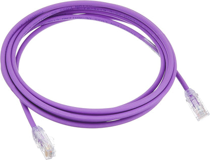Panduit UTP28X3MVL-Q 3m Cat6a F/UTP (FTP) Purple Network Cables (3m, Cat6a, F/UTP (FTP), RJ-45, RJ-45, Purple