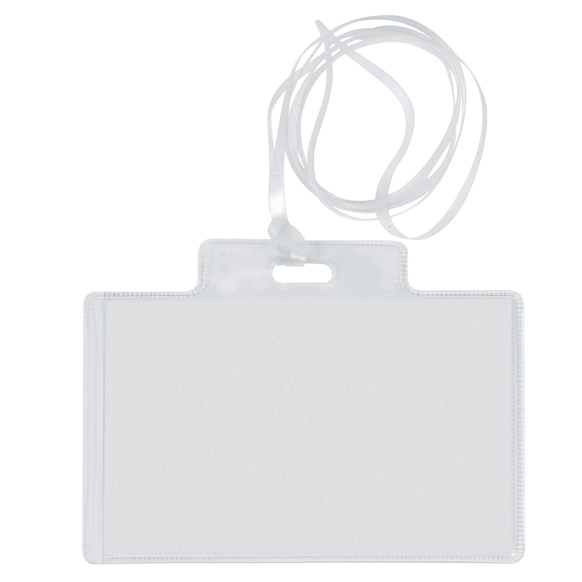 SEI ROTA Name Holder Pass 3E with Cord, 9.5 x 6 cm, Pack of 10