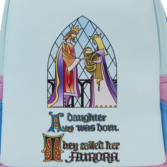 Disney by Loungefly sac à dos Sleeping Beauty Stained Glass Castle