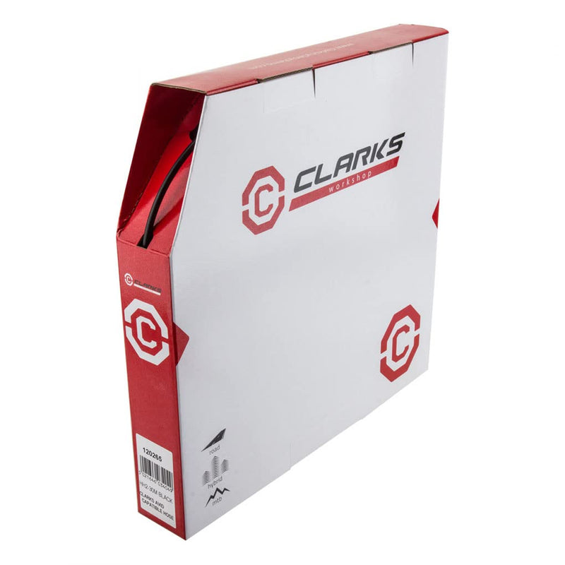 Clarks Cycle Systems: Hydraulic Avid, Magura, Formula, Cycle Systems: M1, 2, 3 Hose in Black (box of 30m)-BLACK -30M