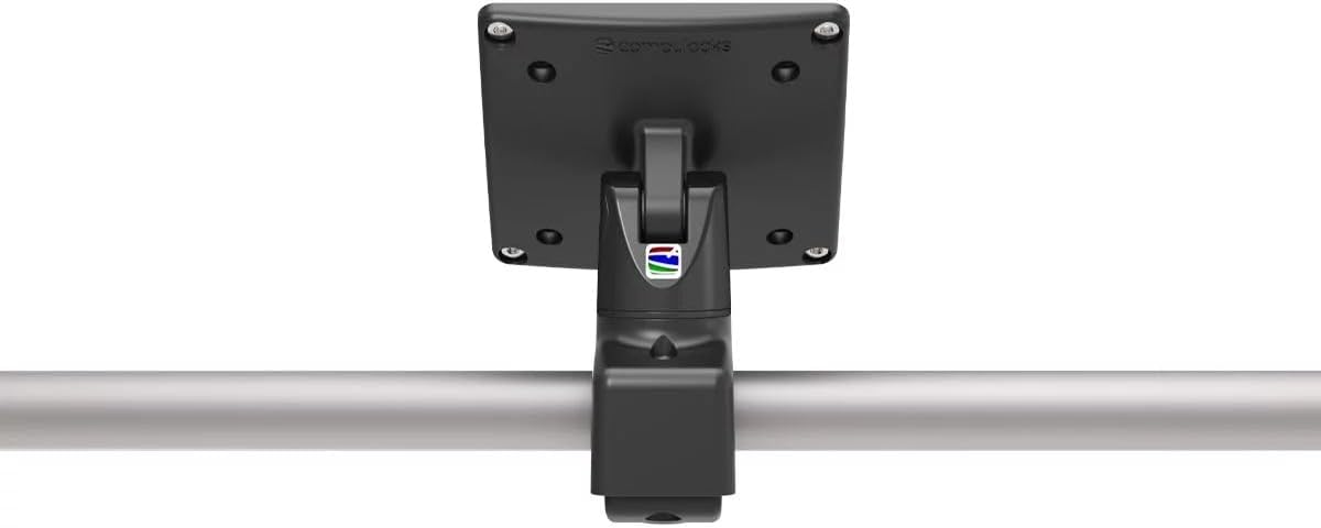 Compulocks Tablet Rail Mount - Tube mount for tablet, secure enclosure