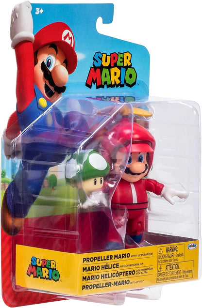 Toys - Super Mario - 4`` Figure Propeller Mario /Toys