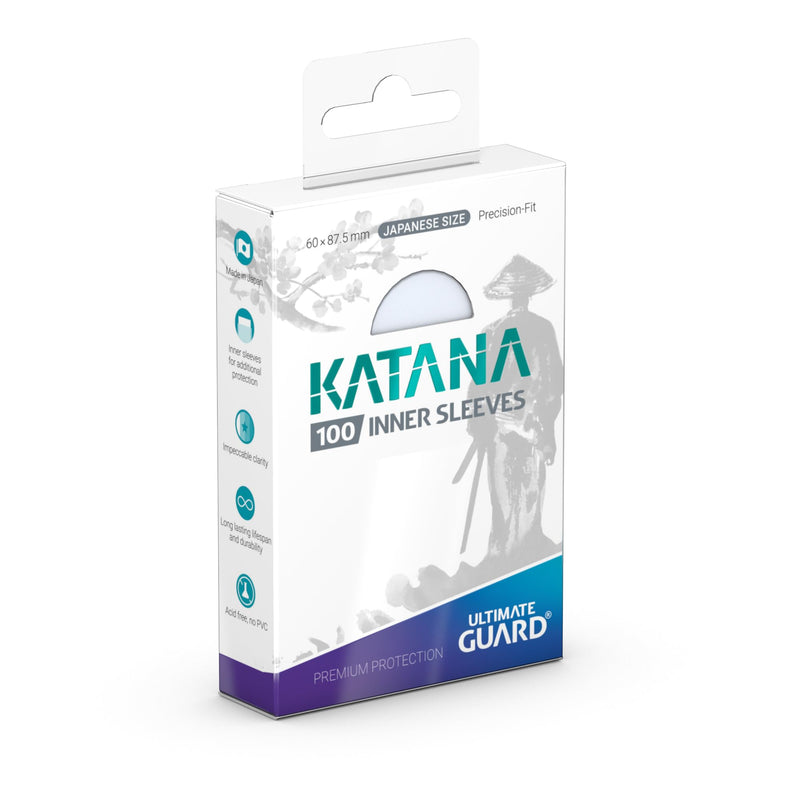 Ultimate Guard Katana Inner Sleeves Standardgröße Transparent (100)