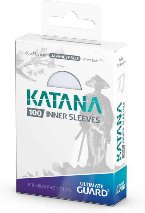 Ultimate Guard Katana Inner Sleeves Standardgröße Transparent (100)