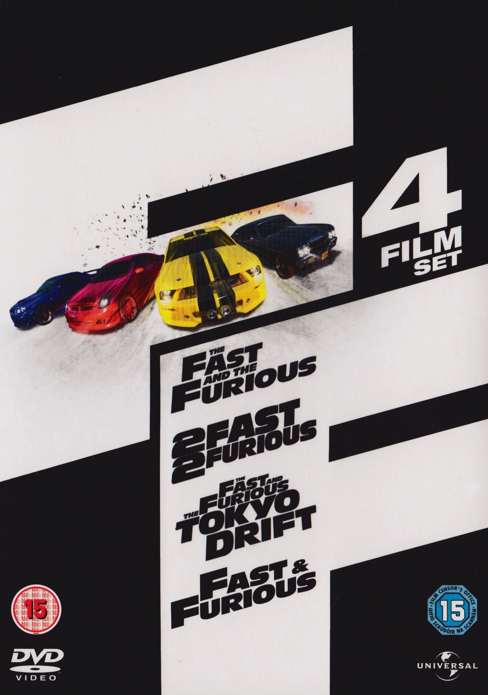 Fast & Furious 1-4 Box Set