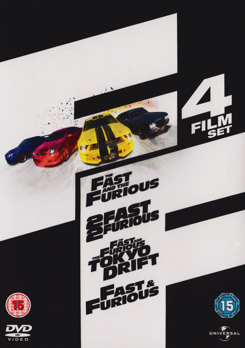 Fast & Furious 1-4 Box Set