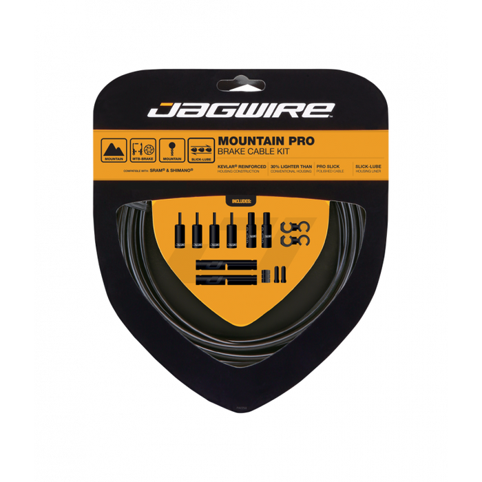 Jagwire Pro Mtb Brake Kit Black