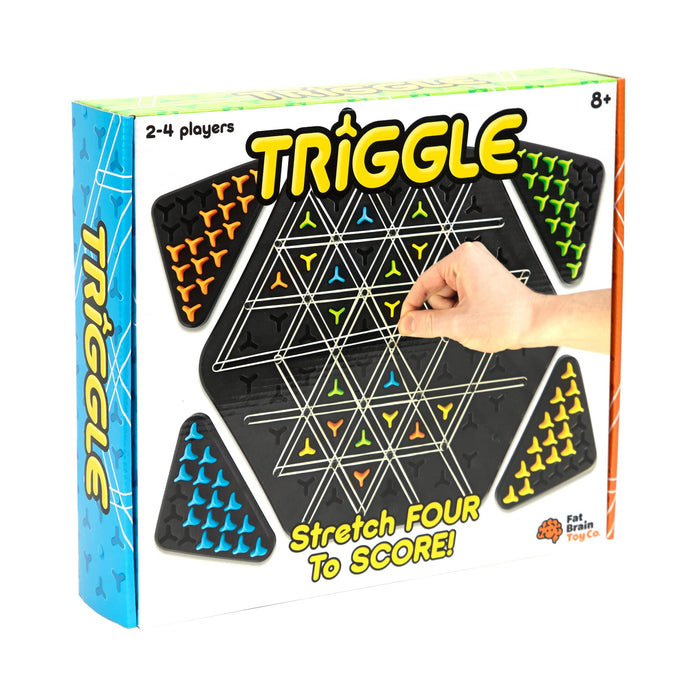 Fat Brain Triggle, Kids Strategy Game, Educational Brain Teaser & Puzzle, Suitable For Boys & Girls Aged 8 Years Or Above