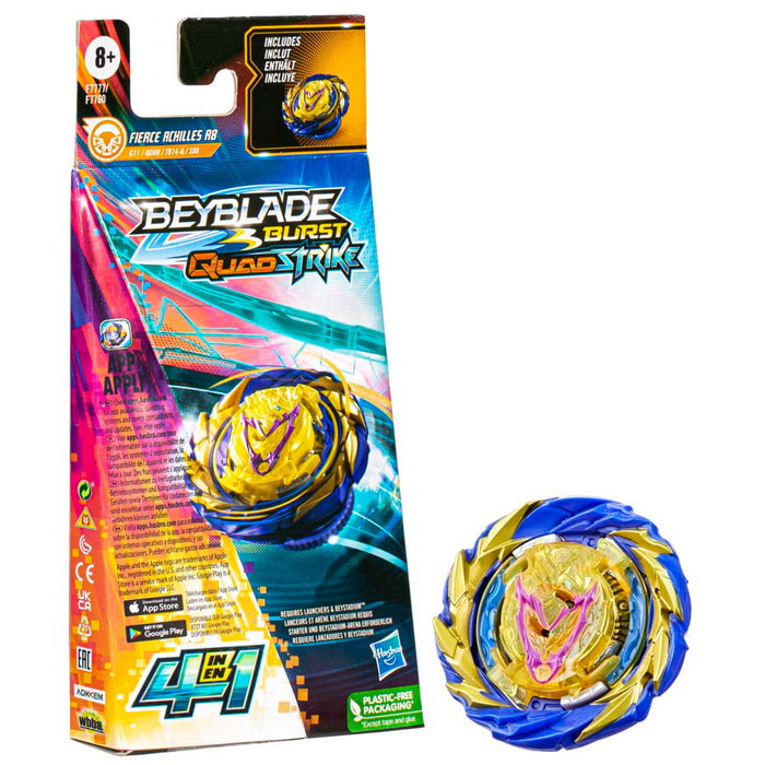 Hasbro Beyblade QS Fierce Achilles F7777 Proudly Achilles A8