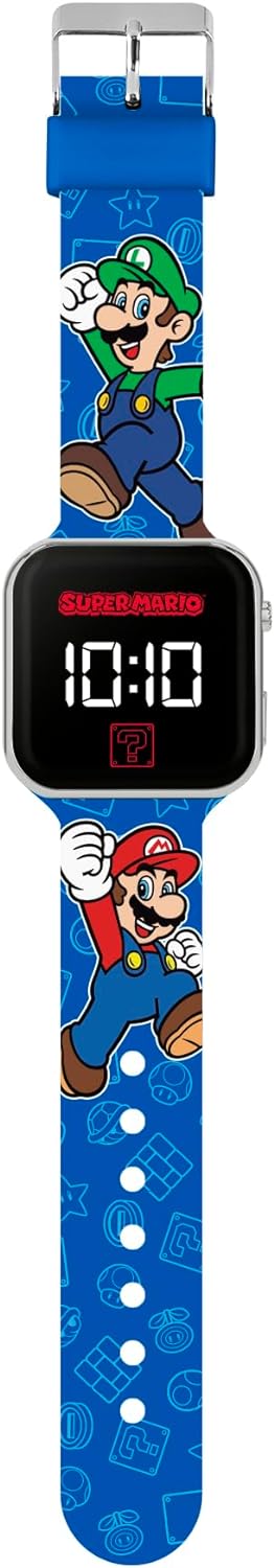 Super Mario Bros. Printed LED Watch