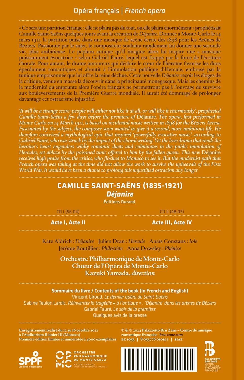 Camille Saint-Saëns: Déjanire
