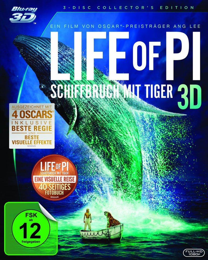 Life of Pi - Schiffbruch mit Tiger 3D