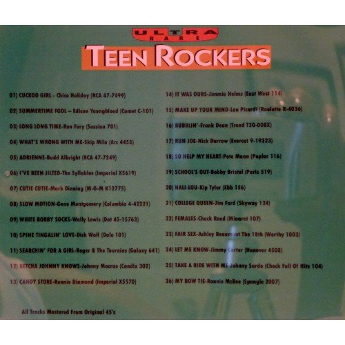 Ultra Rare Teen Rockers 26 Cuts 2 / Various