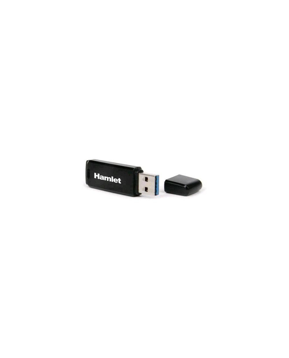 Hamlet XZP16GBU3 Zelip Flash Drive 16GB USB 3.0, Black/Anthracite