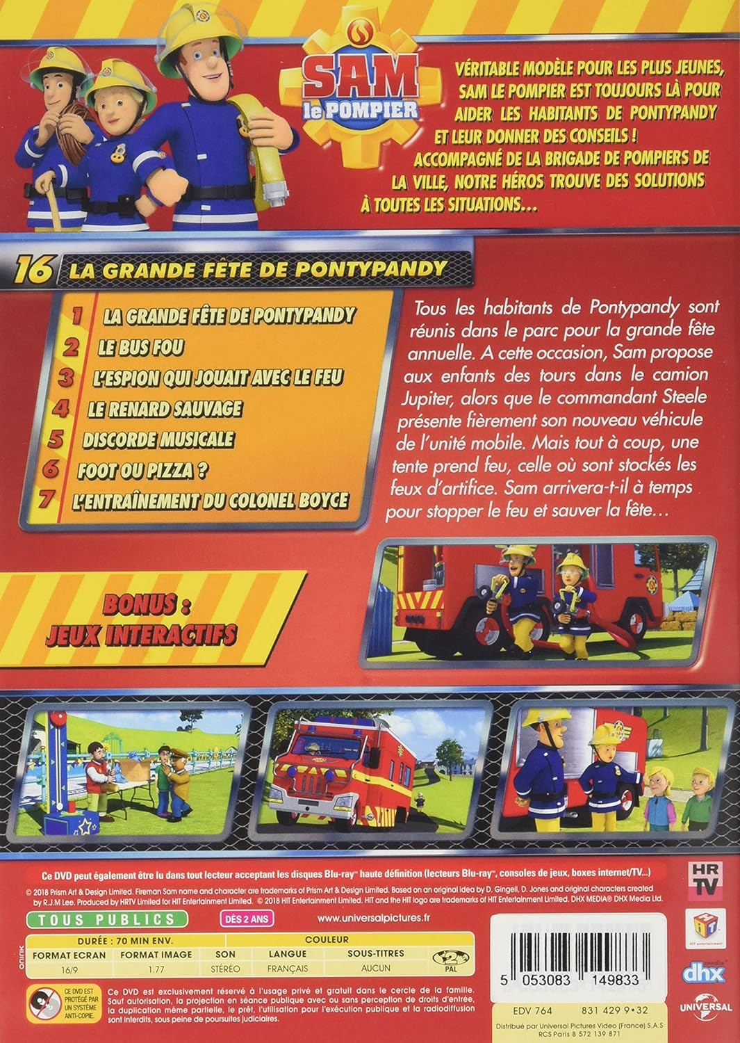 Children - Sam Le Pompier V16:.. (1 DVD)