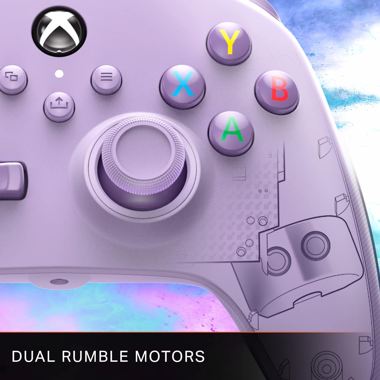 PowerA Nano Enhanced Wired Controller for Xbox Series X|S, Wired Video Game Controller, Gamepad for Xbox X and S, Officially Licenced by Xbox, 2 Years Manufacturer Warranty- Lilac