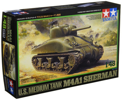 Tamiya 1/48 Military Miniature Series No. 23 American Storm Trooper M4 A1 Sherman Tank 32523
