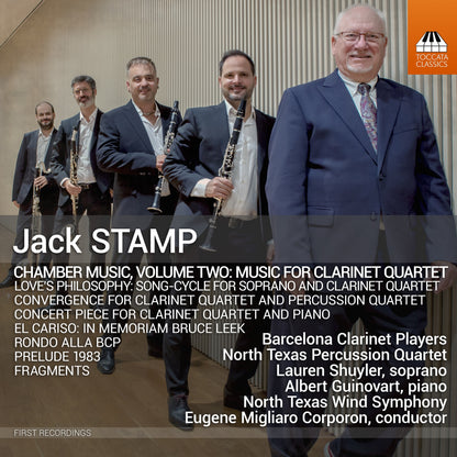 Jack Stamp: Chamber Music: Music for Clarniet Quartet - Volume 2