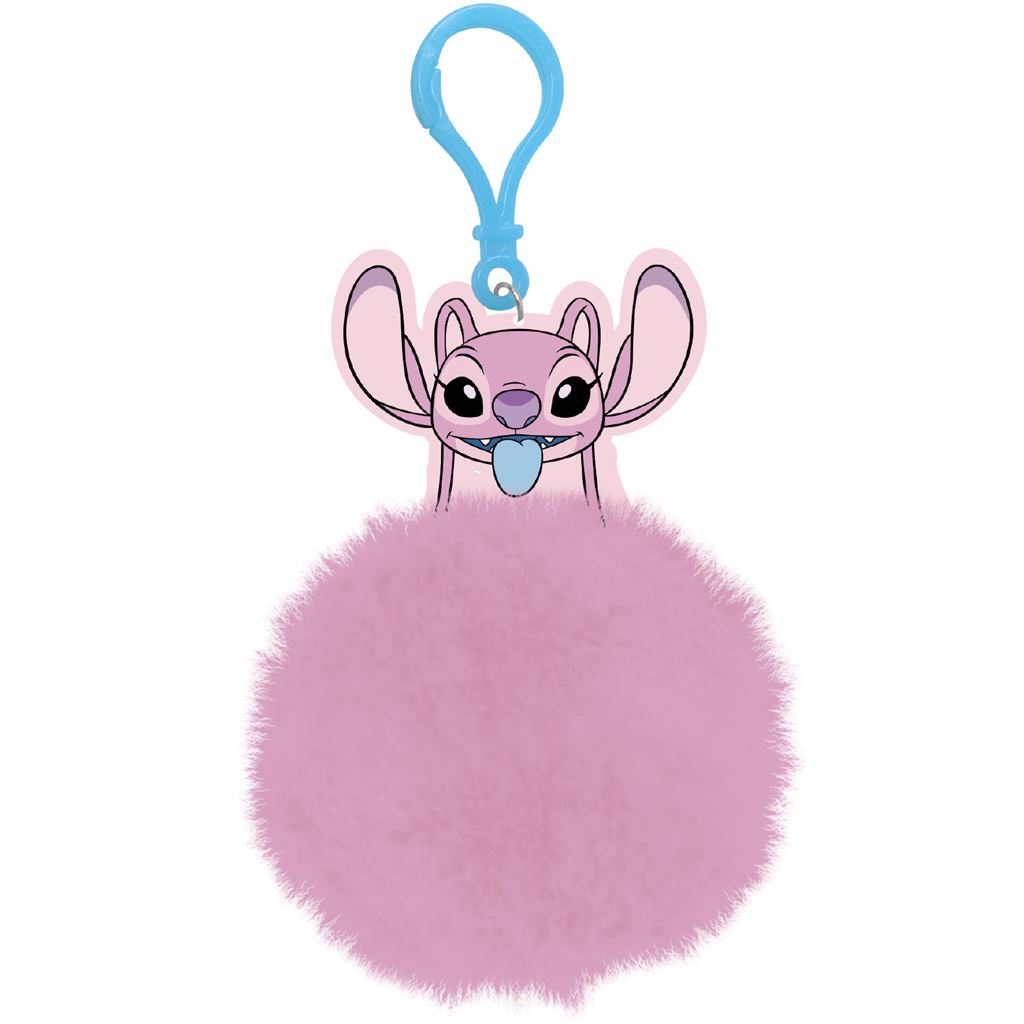 LILO & STITCH - Pom Pom Keychain - Angel