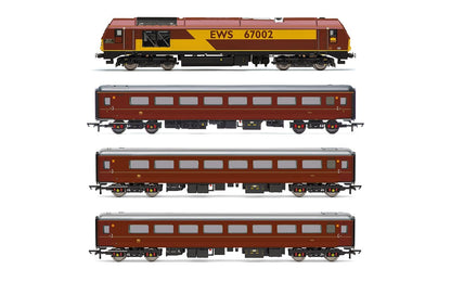 Hornby R30251 EWS Business Train Pack - Era 10 Loco - Diesel for Model Railway Sets