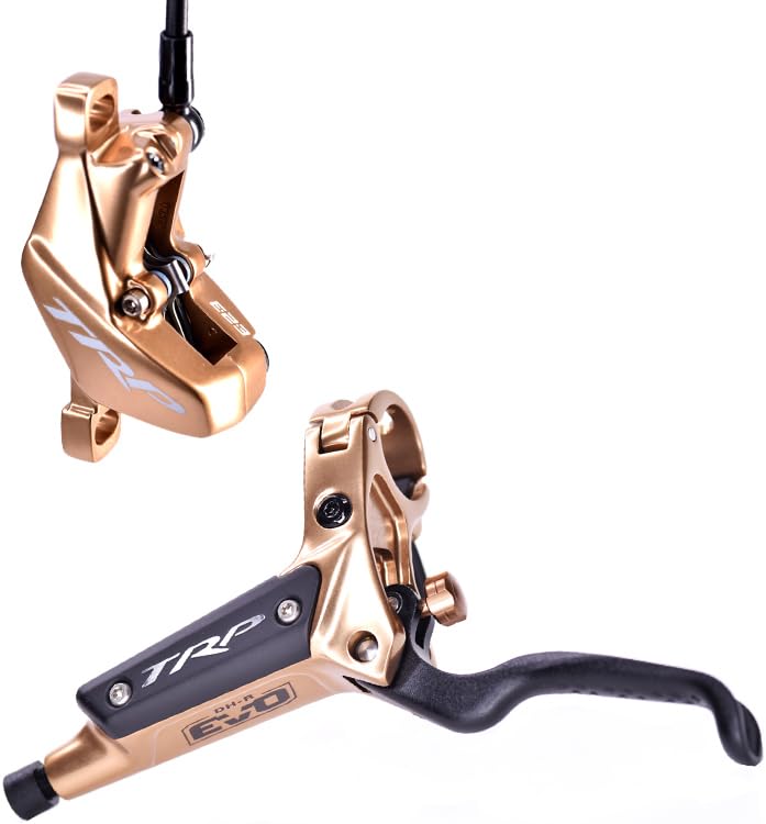 Tektro TRP DHR EVO-RH Hydraulic Left Disc Brake 1900mm Gold without Accessories
