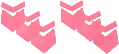 THEBEAM WHEEL FLASH 2.0 – High Visibility Reflective Stickers for Bike Rims and Wheels - 3M Adhesive Reflective Strips, Hi-Viz Bike Decals, Reflective Bike Stickers, High-Vis Stickers Pink