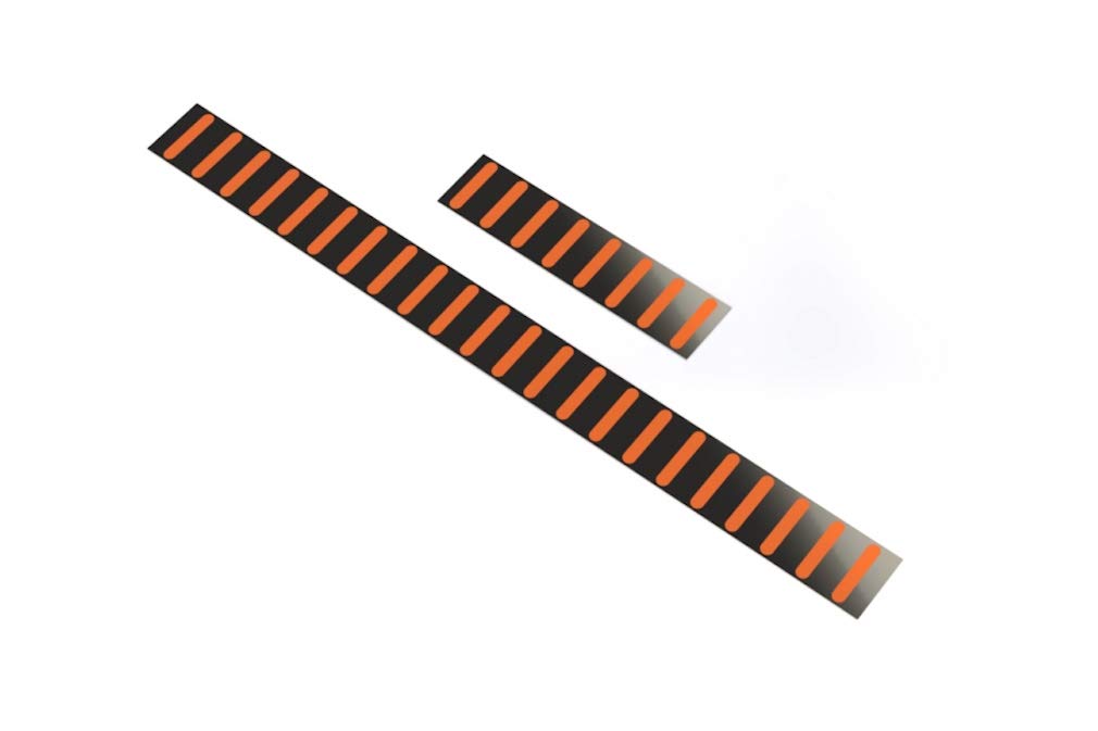 RRP ProGuard Front Stickers-Max Protection-Orange Mudguard Adult Unisex, Black, One Size