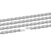 Wippermann Connex 12 Speed Bicycle Chain 12S0, Silver, 126 Links 1/2" x 11/128"