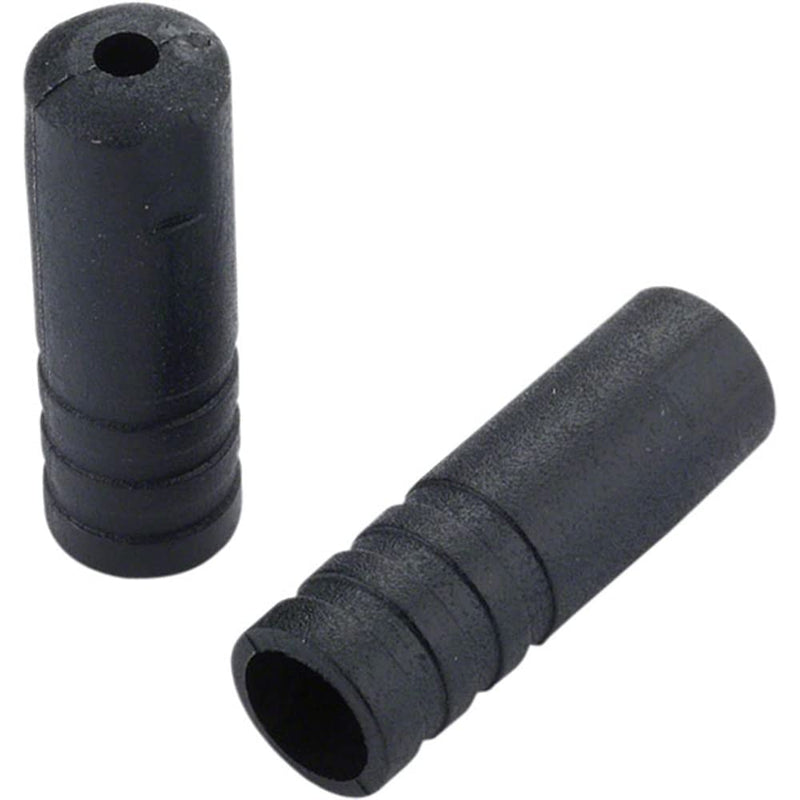 Jagwire Embout de gaines 4 mm 100 Pieces Black Plastic Waterproof