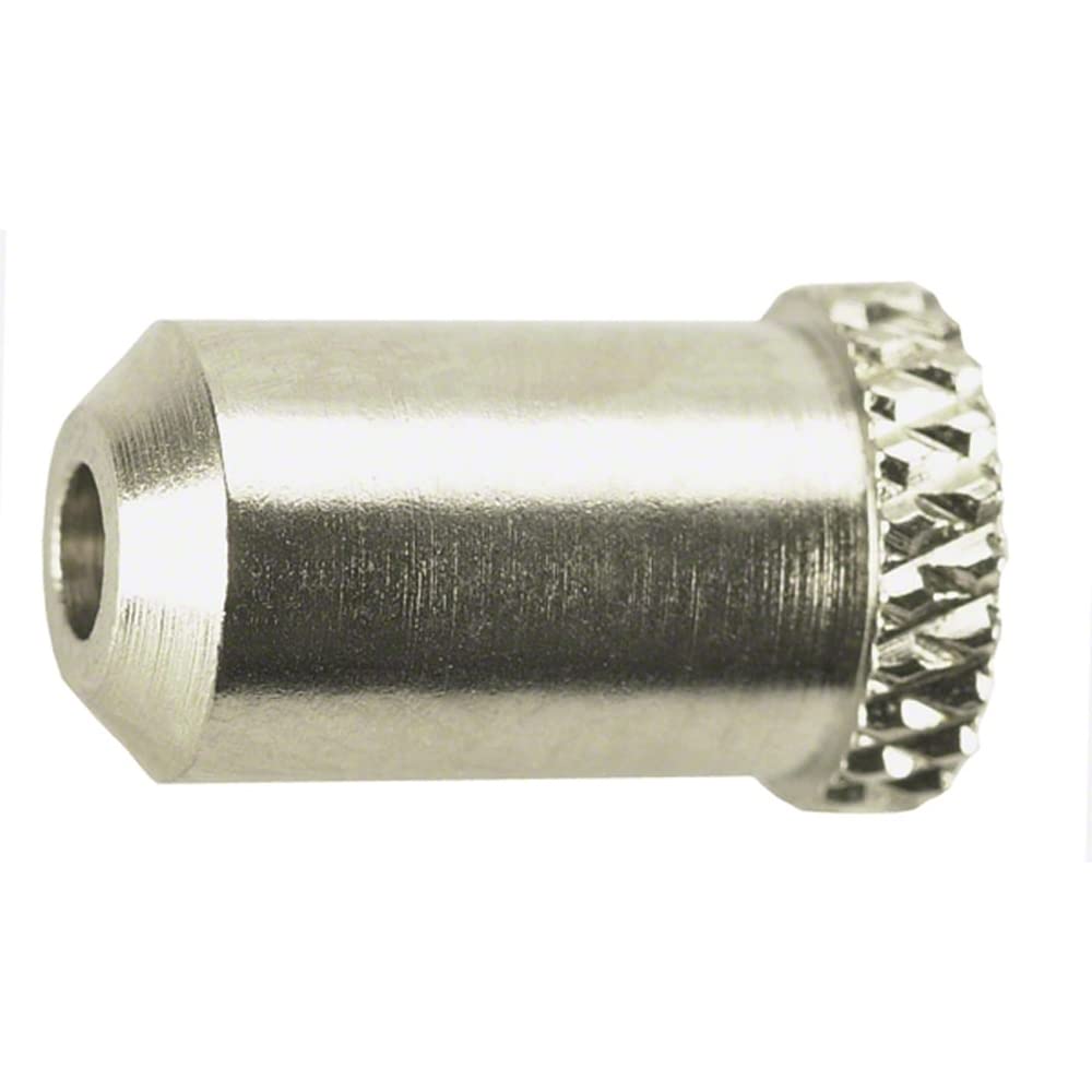 Jagwire Guide Stopper Cap Sleeves, Pack of 50, Chrome