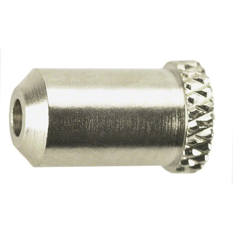 Jagwire Guide Stopper Cap Sleeves, Pack of 50, Chrome