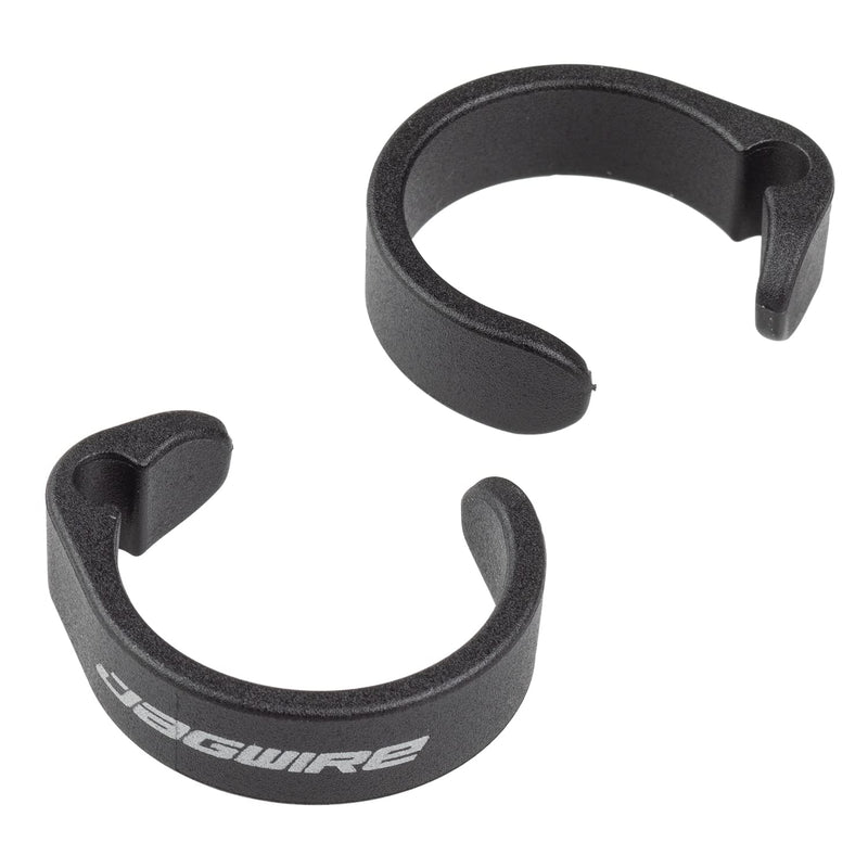 Jagwire Clip Ring - 3.2 mm eBike Control Wire (19-22.2 mm) (10 pieces) - Black-New22 Adult Unisex Brakes