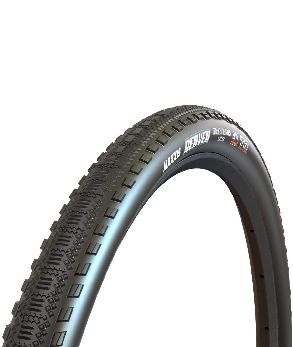 Maxxis Reaver 700 x 45C 120 TPI Folding Dual Compound EXO Tubeless Tyre